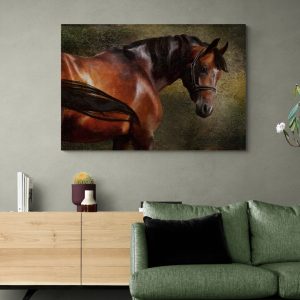 klasični portret punokrvnog konja