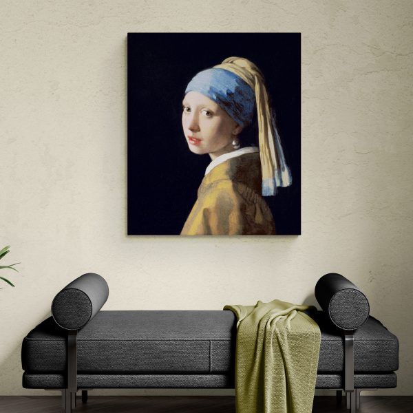 johannes vermeer, djevojka s bisernom naušnicom, reprodukcija