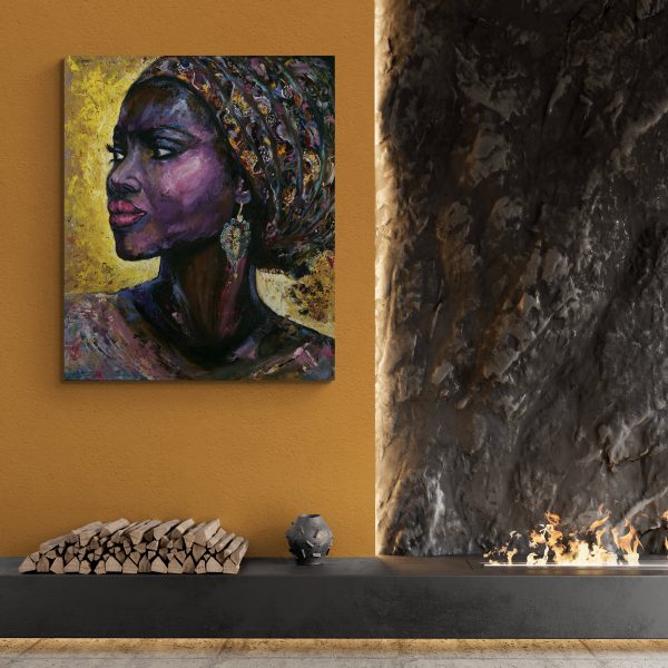 djevojka, portret, afrika, tradicionalna nošnja